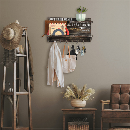 Entryway Key Hooks for Wall Personalized